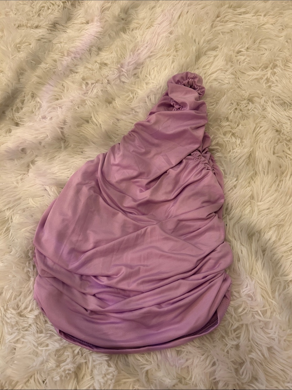 Lilac One-Shoulder Top - Picture 2 of 3